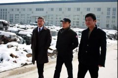 福寿园国际集团组团踏雪来访，浙江云顶集团赢盛赞